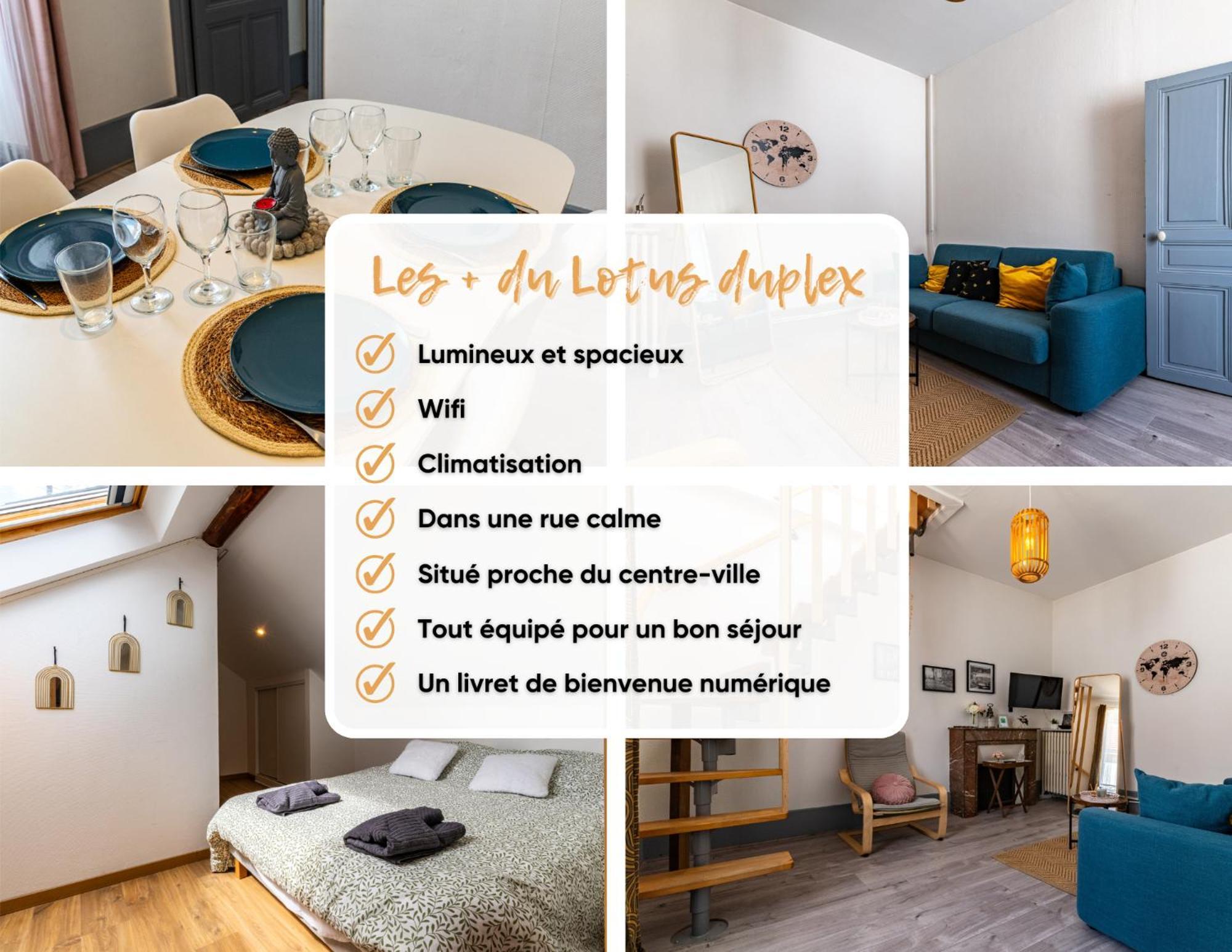 Apartamento Le Lotus Duplex Dijon Habitación foto